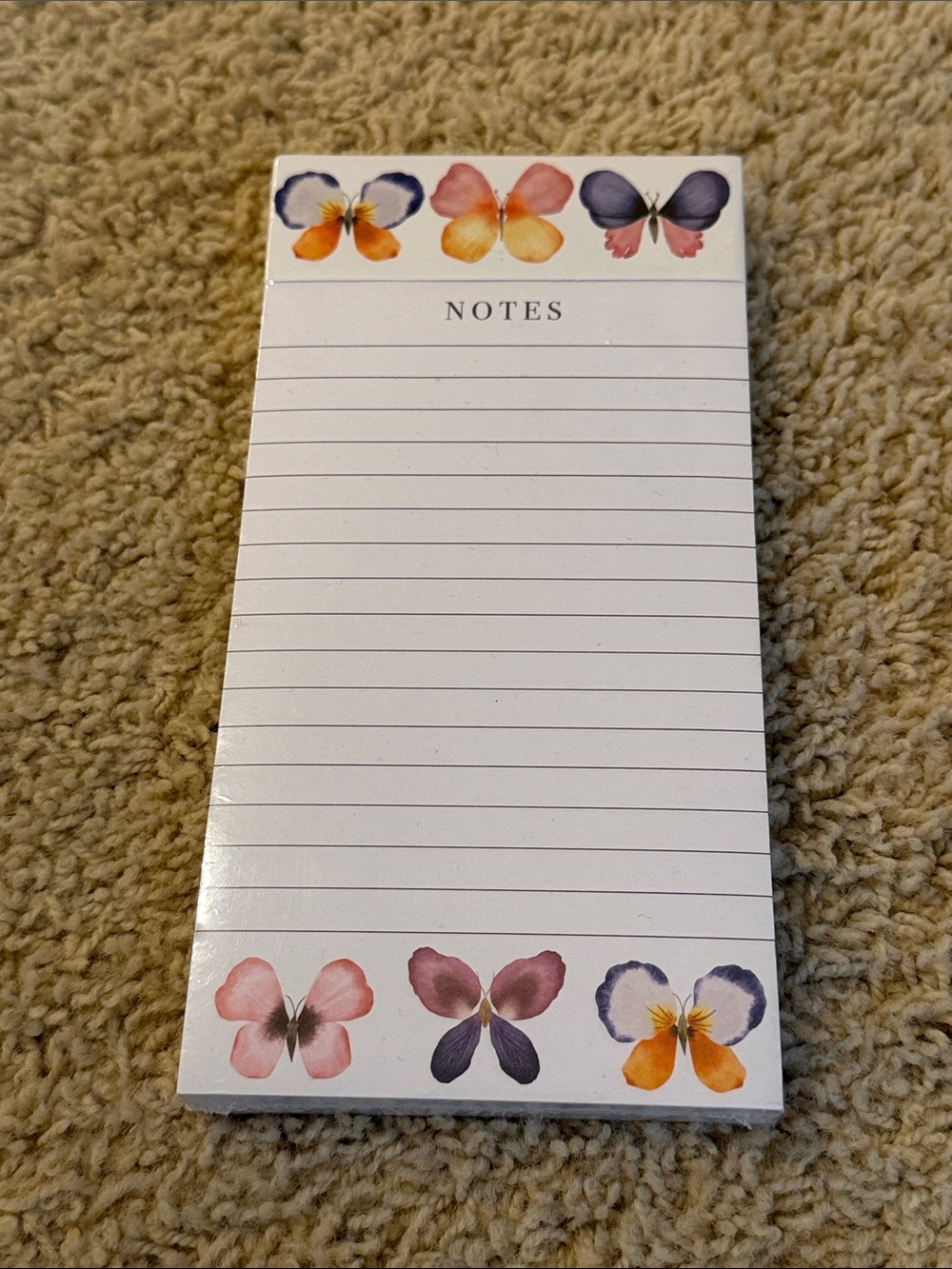 Butterfly Notepad/Memo Pad